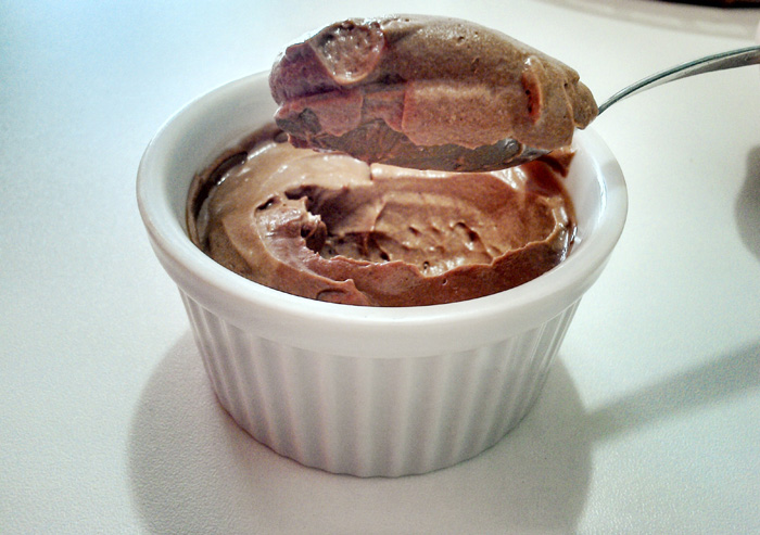 Mousse de chocolate